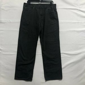 Calvin Klein Jeans Relaxed Straight Green Denim Size 34x30